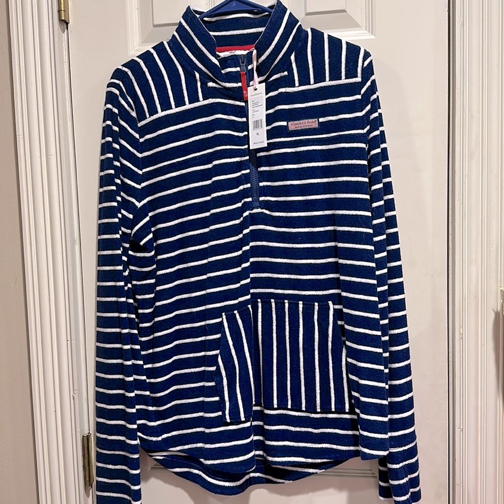 NWT Terry cloth shep shirt